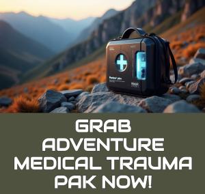 Compact Trauma First Aid Kit for Outdoor Adventures
