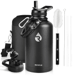 64oz Insulated Stainless Steel Water Bottle with Straw