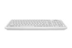 SterileFLAT Antibacterial Medical Wireless Washable Keyboard (White)