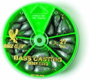 Eagle Claw Steel Bass Casting Weights Assortment