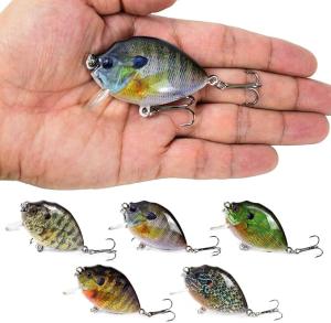 5PCS 6cm 15g Mini Wobbler Fishing Lures
