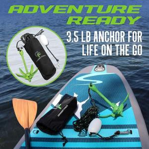 "Gradient Fitness Kayak Anchor Kit – Portable Folding Anchor for Kayaks, Jet Skis, Paddle Boards & Small Boats"