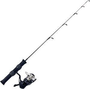 Quantum Ice Combo: Solid Carbon Rod, Lightweight Graphite Reel