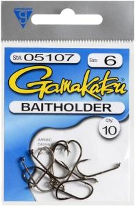 Gamakatsu Baitholder Hooks - 6, 10-Pack