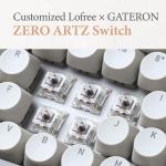 75% Hot-Swappable Mechanical ASMR Keyboard - LOFREE Zero ARTZ