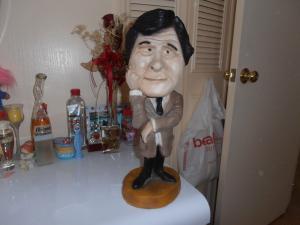 Columbo Esco Chalkware Statue 