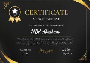 Earn your Doctorate of Science (DSc) in Dating 