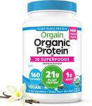 Orgain Protein Coffee Powder with Superfoods - Vanilla