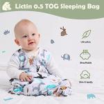 Lictin 0.5 Tog Toddler Sleeping Sack - 2 Pack