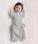 Love to Dream Swaddle UP, Better Sleep, Gray, Small