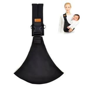 Baby Sling Carrier, Toddler Carrier, 2025 New Baby Carrier Newborn to Toddler, Portable Lightweight Non-Slip Hip Seat Carrier 10-30lbs(Black)