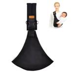 Baby Sling Carrier, Toddler Carrier, 2025 New Baby Carrier Newborn to Toddler, Portable Lightweight Non-Slip Hip Seat Carrier 10-30lbs(Black)