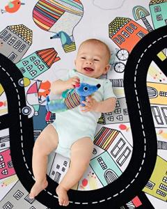 Skip Hop Vibrant Village Baby Play Mat 86”x52”