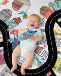 Skip Hop Vibrant Village Baby Play Mat 86”x52”