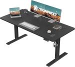 Escritorio Elevable Eléctrico TRIUMPHKEY 110×60 cm Negro