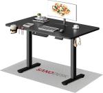 Escritorio Elevable Eléctrico SANODESK Q1 110×54 cm Negro