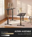 Escritorio Elevable Eléctrico OffiGo 140×54 cm Negro