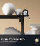 Escritorio Elevable Eléctrico OffiGo 140×54 cm Negro