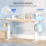 Escritorio Elevable Infantil Eléctrico FLEXISPOT SK1 110×52 cm Blanco