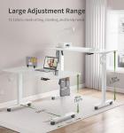 Escritorio Elevable Eléctrico MAIDeSITe SN1 100×60 cm Blanco