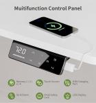 Escritorio Elevable Eléctrico MAIDeSITe SN1 100×60 cm Blanco