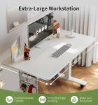 Escritorio Elevable Eléctrico MAIDeSITe SN1 100×60 cm Blanco