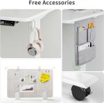 Escritorio Elevable Eléctrico MAIDeSITe SN1 100×60 cm Blanco