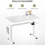 Escritorio Elevable Eléctrico MAIDeSITe SN1 100×60 cm Blanco