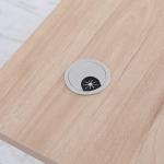 Vinsetto escritorio elevable manual con manivela 120×60 cm