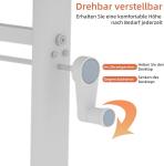 ZHOMGG Escritorio elevable manual 80×60 cm con manivela