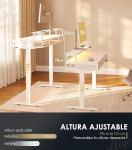 OffiGo escritorio elevable eléctrico 120 cm con enchufes y cajones