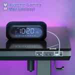 Escritorio Elevable Eléctrico OffiGo 140x60 cm con Tablero de Cristal Templado