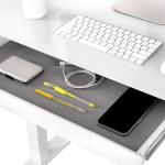 Escritorio Elevable Eléctrico Seville Classics airLIFT 121x61 cm con Cristal Templado