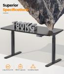 Marco de escritorio elevable eléctrico MAIDeSITe EL2 Pro Art Pluscon