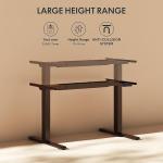 Marco de escritorio elevable eléctrico FLEXISPOT E1 Pro con 2 motores