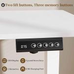 Marco elevable eléctrico TRIUMPHKEY blanco con 1 motor