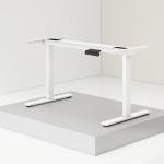 Marco elevable eléctrico SANODESK E1 PRO con doble motor, color blanco