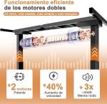 Marco de escritorio elevable eléctrico ONNWIN con doble motor