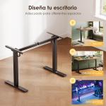 Estructura de Escritorio Elevable Eléctrico OffiGo 100–140 cm