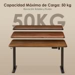 Estructura de Escritorio Elevable Eléctrico OffiGo 100–140 cm