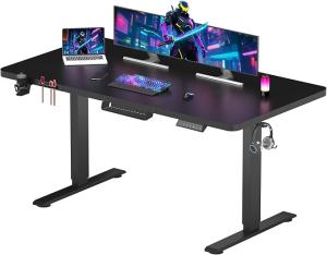 Escritorio Elevable Eléctrico SANODESK QS-Gaming 140x60 cm