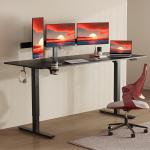 SANODESK QS+ Escritorio Elevable Eléctrico 200x80 cm Negro