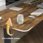 Devoko escritorio elevable eléctrico 160x70 cm marrón