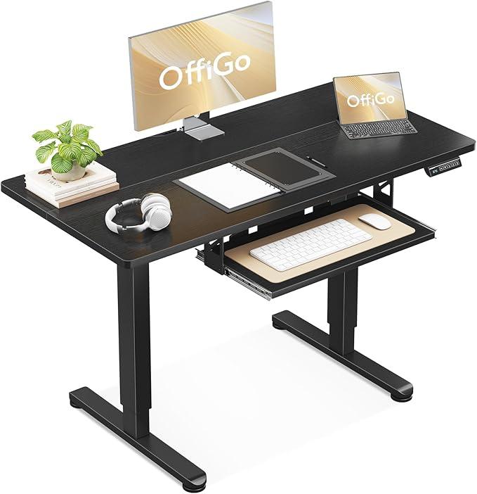 Escritorios elevables estrechos