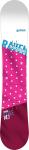 Tabla de snowboard RAVEN Style Pink 147 cm True Twin Flatrock (All Mountain/Freestyle) con base extruida IS4400