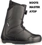 AIRTRACKS Snowboard Set Steezy Wide Hybrid Rocker 155 cm + Fijaciones Master FASTEC + Botas Strong ATOP 43 + Bolsa SB