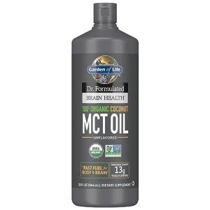Organic Coconut MCT Oil for Brain Health 32 fl oz