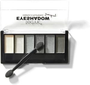 Technic Pigmented Smokey Eyeshadow Palette - 6 Matte & Shimmer Shades Long Lasting Coverage. 7.2g
