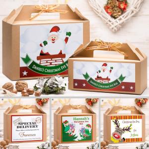 Personalised Christmas Eve Box For All Ages | Gold Ribbon | 8 Fantastic Designs