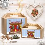 Personalised Christmas Eve Box  For All Ages | Gold Ribbon | 8 Fantastic Designs
